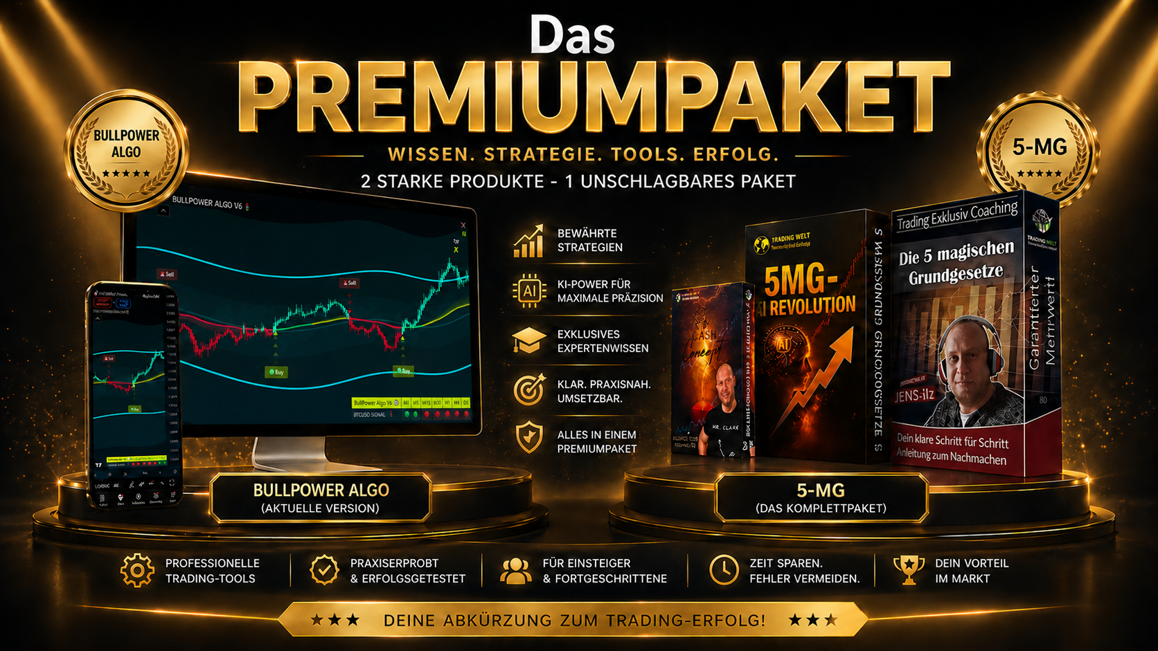 Das Premiumpaket mit BullPower Algo und 5-MG